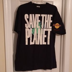 Vintage Hard Rock Honolulu Save The Planet T-shirt